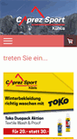 Mobile Screenshot of caprez-sport.ch